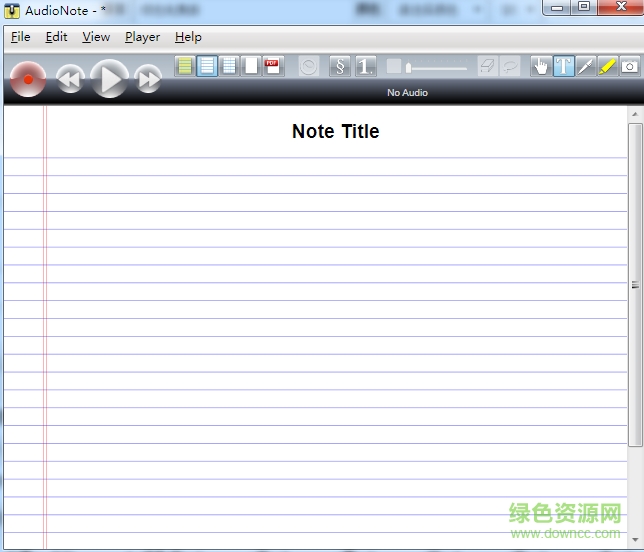 audionote 绿色免费版0