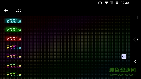 led数字桌面时钟hd v1.2.2 安卓版1