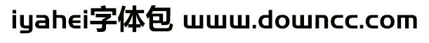 iyahei bold字体