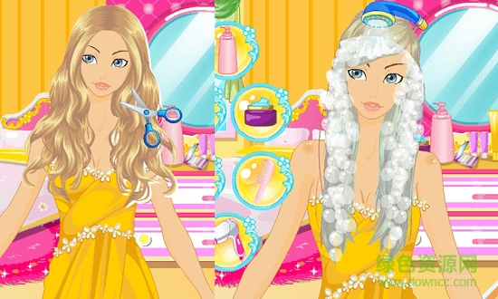 芭比公主美发沙龙游戏