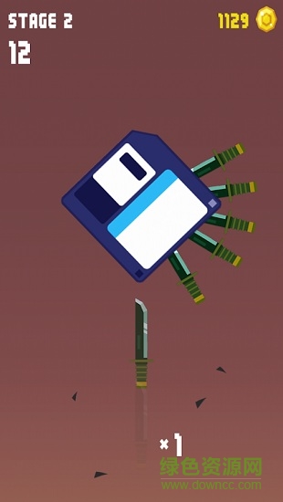 见缝插刀游戏手机版本(knife hit) v1.0.1 安卓版1