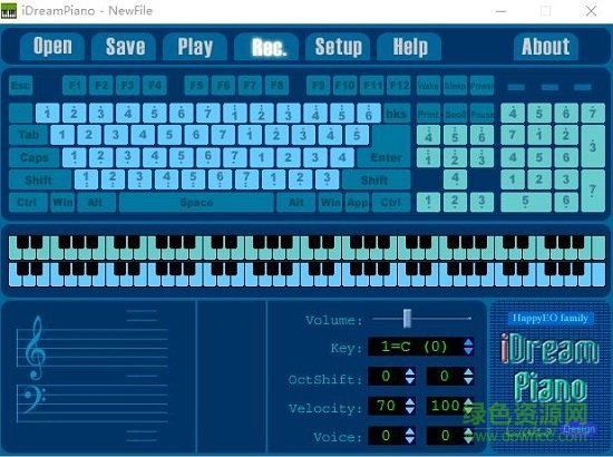 idreampiano4.0正式版(模拟钢琴) v4.05 完美版0