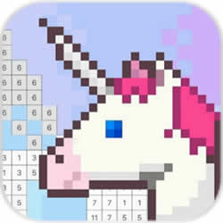 卡通独角兽填色游戏下载