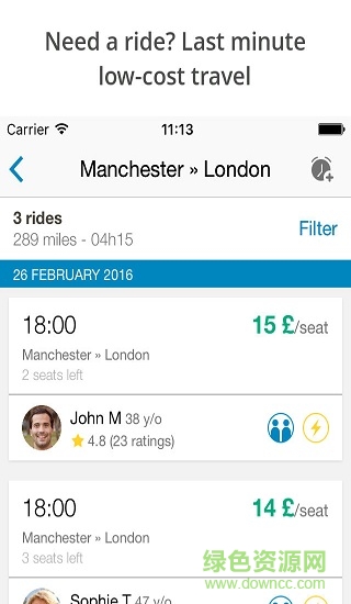 blablacar法国拼车 v5.1.0 安卓版3