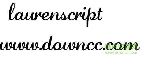 laurenscript字体 laurenscript regular