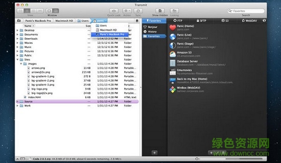 transmit for mac中文修改版 v5.0.5 汉化版2