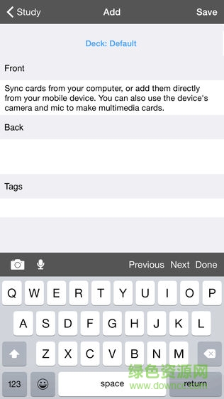 ankidroid记忆卡片苹果 v2.0.96 iphone手机版2