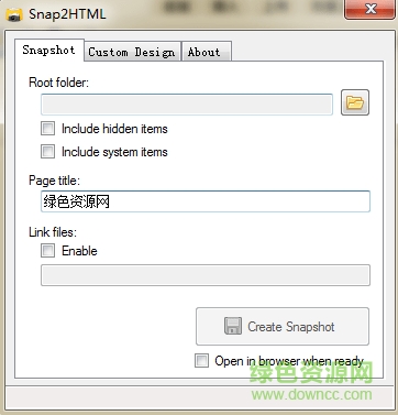 snap2html中文版 snap2html汉化版
