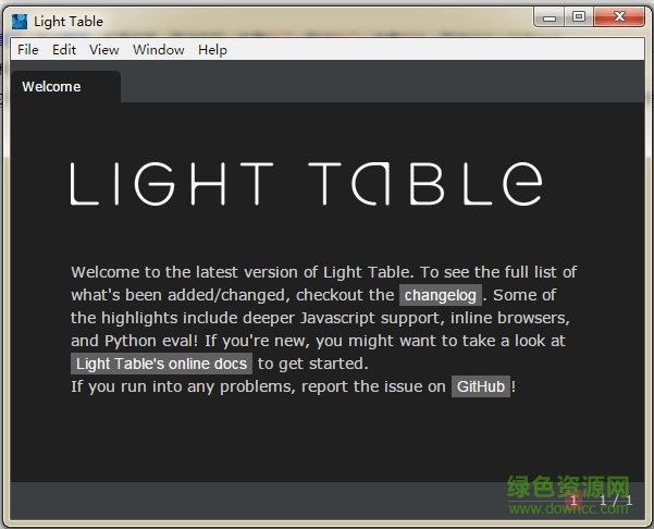 light table绿色版 light table中文版