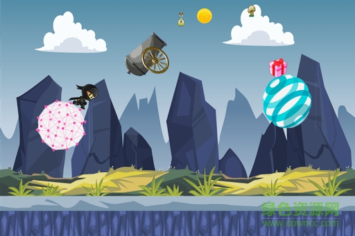 飞行忍者单机版(NaughtyBoy) v1.0 安卓版1