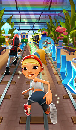 地铁小孩跑酷游戏 地铁小孩跑酷