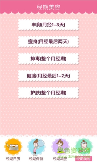 柚子呵护大姨妈app v1.8 安卓版1