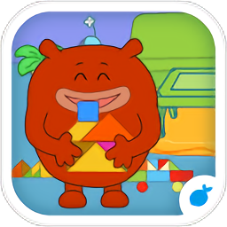 宝宝学形状搭积木