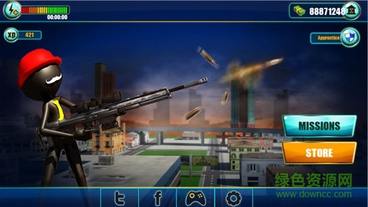 火柴人阻击手3d最新版 v1.1 安卓版0