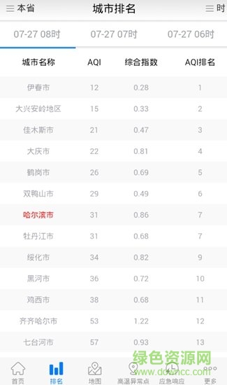 黑龙江省空气质量 v1.065 安卓版1