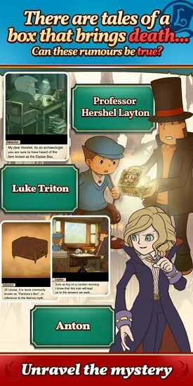 雷顿恶魔之箱(Layton: Diabolical Box in HD) v1.0.0 安卓版1