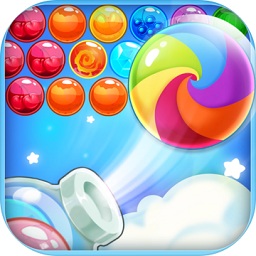 开心萌猫泡泡龙游戏