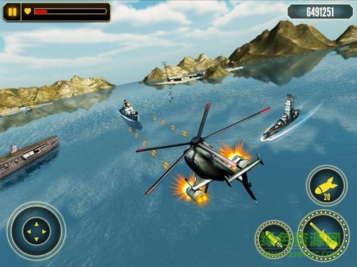 直升机风暴(helicopter battle 3d) v1.1 安卓无限金币版2