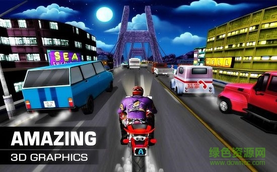 交通骑手3d(moto traffic rider) v1.6.9 安卓版1