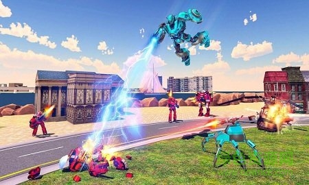 飞行蜘蛛机器人游戏 v1.3 安卓最新版1