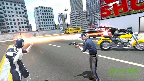 神奇的绳索警察蜘蛛侠正式版 v1.4.4 安卓无限金币版1