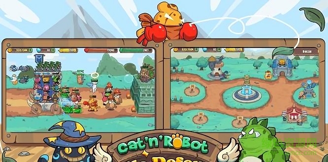 猫和机器空中防御中文版 v2.6.2 安卓版1