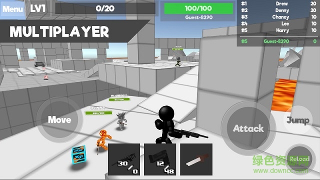 火柴人大逃杀吃鸡战 v1.017 安卓版1