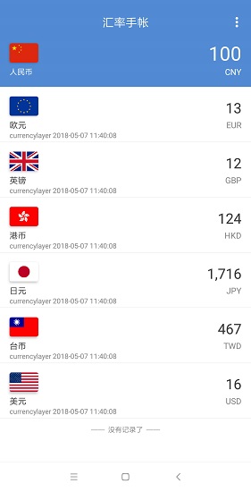 汇率手帐 v2.0.4 安卓版0