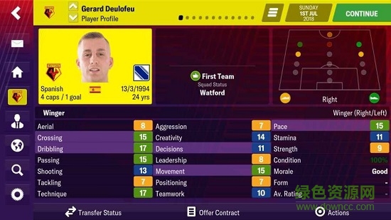 足球经理2019汉化无限金币手机版 v1.0 安卓移动版0