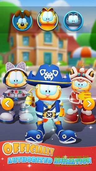 加菲猫酷跑无限钻石金币版 v2.0.4 安卓内购版3