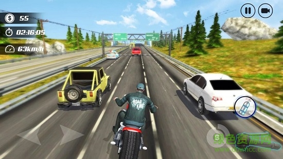 公路摩托车手(Highway Moto Rider) v4.7 安卓版3