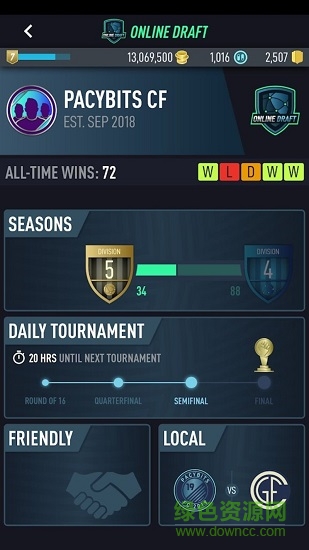 足球经理19移动版 v1.6.5 安卓中文版0