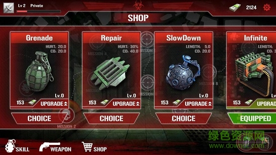 僵尸防御部队中文正式版(zombie defense force) v2.4.6 安卓无限金币版3