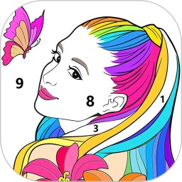 数字填色涂色绘本