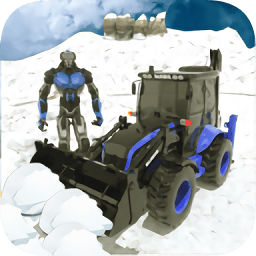 雪地挖掘机模拟驾驶