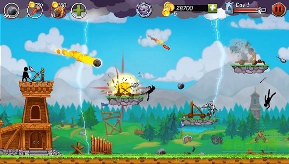 火柴人之守卫城堡2正式版 v2.0.8 安卓内购正式版2