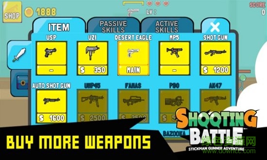 火柴人射击战斗手机版 v1.0 安卓版1