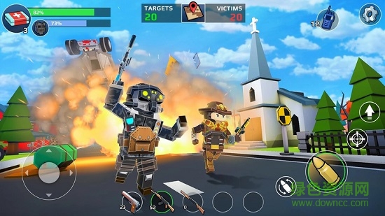 未知的像素枪战中文正式版 v1.34.15 安卓无限金币版2