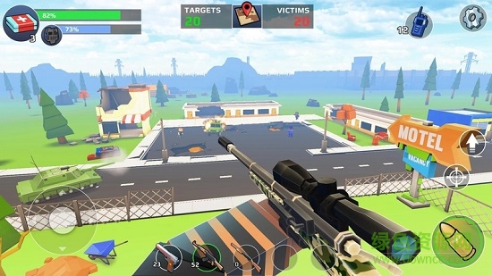 未知的像素枪战中文正式版 v1.34.15 安卓无限金币版3