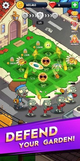 鲜花大战僵尸破内购(Merge Flowers) v1.6 安卓版0