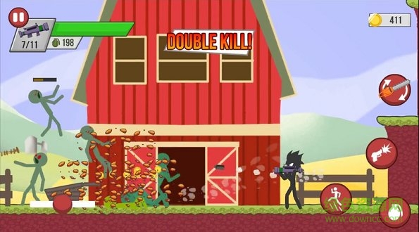 火柴人僵尸射击最新正式版 v1.2.4 安卓无限金币钻石版3