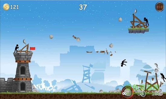 火柴人保卫城堡无限金币版 v1.1.5 安卓版1