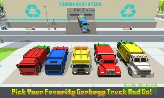 像素城市垃圾车汉化版 v1.2 安卓版2