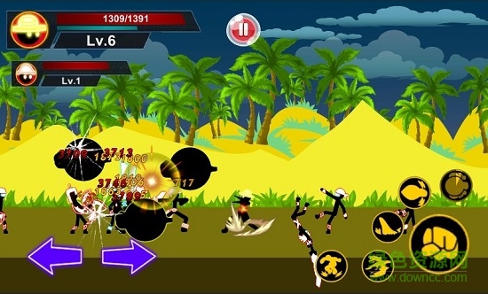 火柴人英雄海盗战斗(stickman hero pirate fight) v1.5 安卓版1