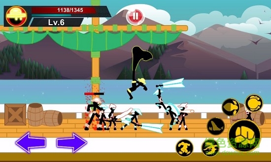 火柴人英雄海盗战斗(stickman hero pirate fight) v1.5 安卓版3