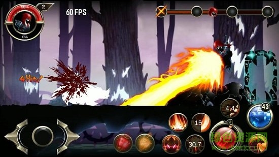 火柴人忍者战士中文版 v1 安卓版2