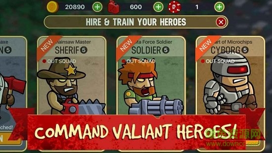 僵尸世界塔防内购正式版 v1.0.21 安卓无限金币版0