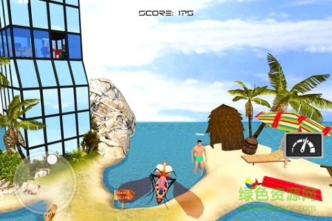 变态蚊子模拟器中文版(Mosquito Insect Simulator 3D) v1.3.0 安卓版0