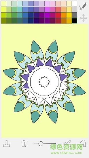 曼陀罗填色游戏 曼陀罗填色