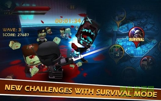 迷你英雄僵尸无限金币钻石(com zombies) v4.3.4 安卓内购版0